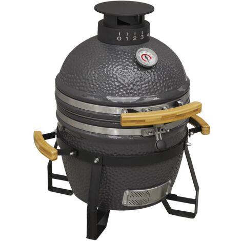 Dellonda DG158 Deluxe 16""(40cm) Ceramic Kamado Style BBQ (1/5)