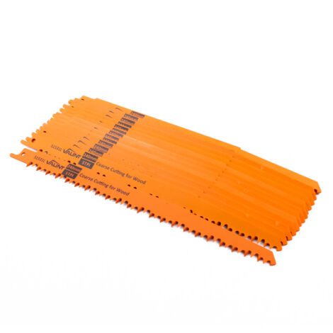 Vaunt Reciprocating Saw Blades S1531L For Wood Pack of 15 Recip Blades Fast Cut