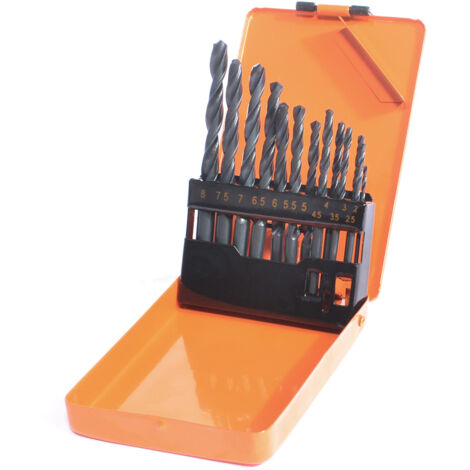 Vaunt Essentials HSS Drill Bit Set 13 Piece in Case Wood Metal Plastics E1324041 (1/5)
