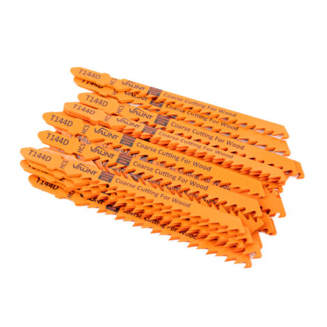 Vaunt Coarse Cutting T144D Jigsaw Blades Pack of 25 Softwood Chipboard Plywood (1/5)