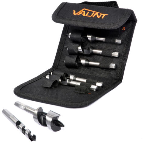 Vaunt Auger Drill Stubby Set 110mm - 7 Piece 10mm 12mm 14mm 16mm 18mm 20mm 25mm (1/5)