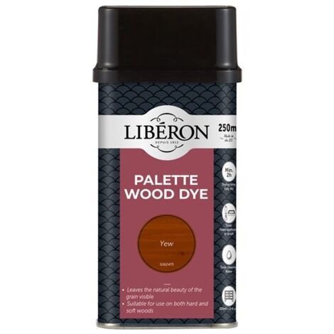 Liberon 126737 Palette Wood Dye Yew 250ml LIBWDPY250N (1/2)