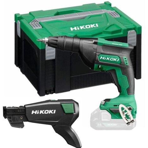 HiKOKI Brushless Drywall Screwdriver 18v Autofeed Collated Screwgun W18DBW2Z