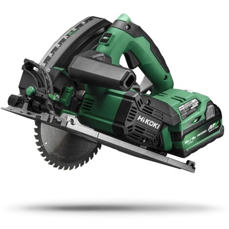 HiKOKI Brushless Plunge Saw 36V 165mm Cordless Track Saw x2 8ah Case C3606DPAJVZ