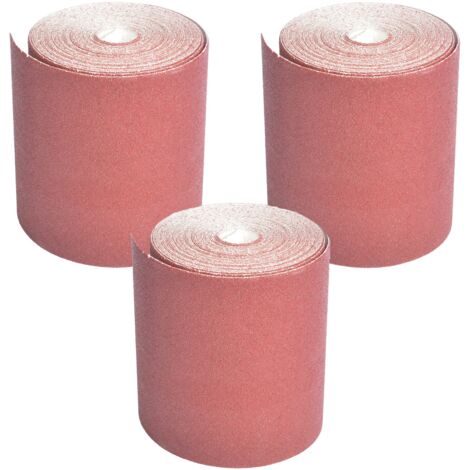 Vaunt x3 115mm x 10m 400G Sanding Rolls 1/2 1/3 1/4 Sanders Makita Dewalt Bosch (1/5)