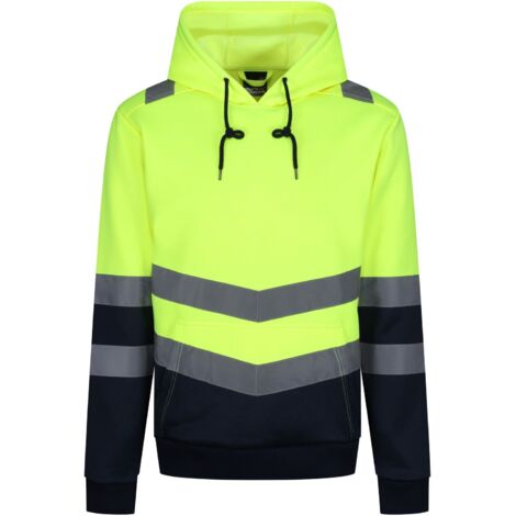 Regatta 200 90 Overhead Hoodie Yellow XXL High Viz Hi Vis Hoody TRF663 200 90