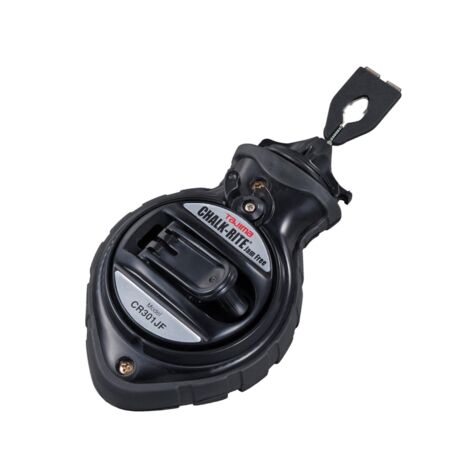 TAJIMA CR301JF 30m 100ft 4 x Speed Rewind Water Proof Chalk Rite Brick Line Reel