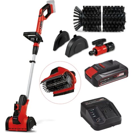 Einhell PICOBELLA Artificial Grass Brush Cleaner Astroturf 18V Cordless 1x2.5ah