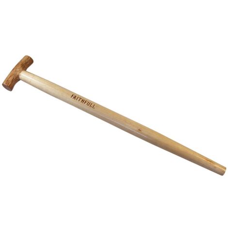 Faithfull RIATST FSC Ash T Handle Straight Taper 28in FAIATSTFSC
