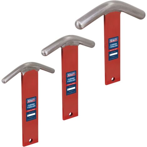 Sealey MW15 Curved T-Dollies for Sheet Metal Forming (1/5)