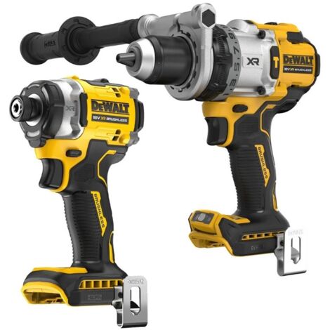 Dewalt 18V XR Brushless Premium Twin Kit DCD1007 Combi + DCF860 Impact Driver
