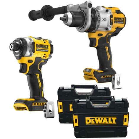 Dewalt DCK2200 18V XR Brushless Twin Kit DCD1007N Combi + DCF860N Impact Driver