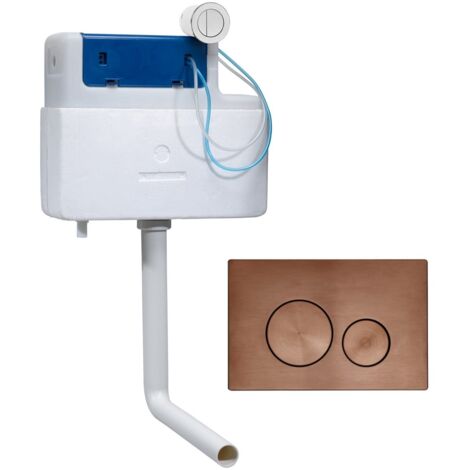 Roper Rhodes Torrent Concealed Dual Flush BTW + TR9044 Plate Bronze Finish (1/5)