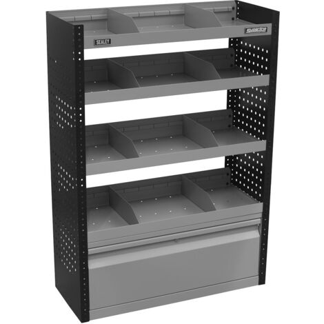 Sealey APMSVCOMBO1 Superline PRO® Modular Flat Shelf Van Storage System (1/5)