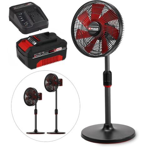 Einhell Cordless Pedestal Floor Fan 18V 320mm 4 Speed PXC GE-CF 18/320 1x4.0Ah (1/5)