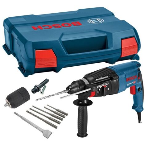 Bosch GBH226DRE 110v SDS+ SDS Plus Rotary Hammer Drill + SDS Bits Chisel + Chuck (1/5)