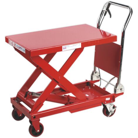 Sealey Hydraulic Scissor Lift Platform Table 500kg Capacity HPT500 (1/2)