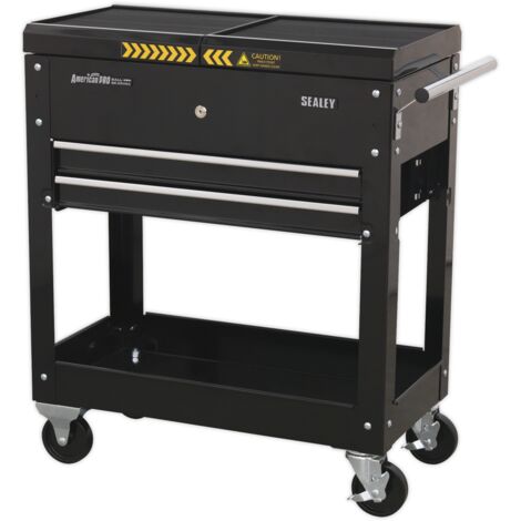 Sealey American PRO® Mobile Tool & Parts Trolley - Black AP705MB (1/3)