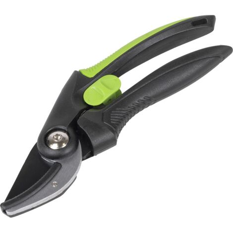 Sealey GTSG002 Anvil Secateurs with Soft Grip Handle, Safety Lock & Carbon Steel Blade, 208mm (1/3)