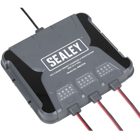 Sealey MBC310 3 Bank 12V Smart Charger & Maintainer 30A (3 x 10A) (1/5)