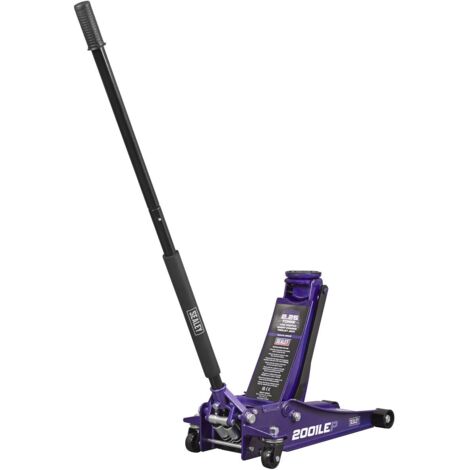 Sealey 2001LEP Low Profile Trolley Jack with Rocket Lift 2.25 Tonne - Purple (1/5)