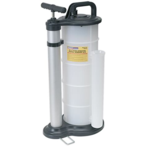 Sealey Manual Vacuum Oil & Fluid Extractor Pump 9L TP6901