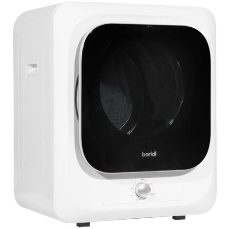Sealey DH192 Baridi Tabletop Tumble Dryer with Analogue Controls 2.5kg Capacity - White