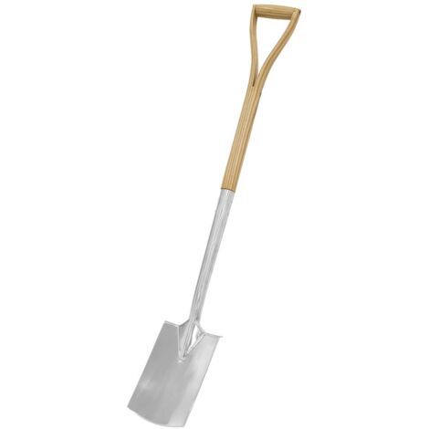 Sealey GTWH017 Premier Border Spade with Ash Y Handle & Stainless Steel Blade (1/3)