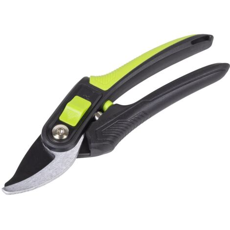 Sealey GTSG004 Bypass Secateurs with Soft Grip Handle, 3-Stage Safety Lock & Carbon Steel Blade, 220mm (1/3)