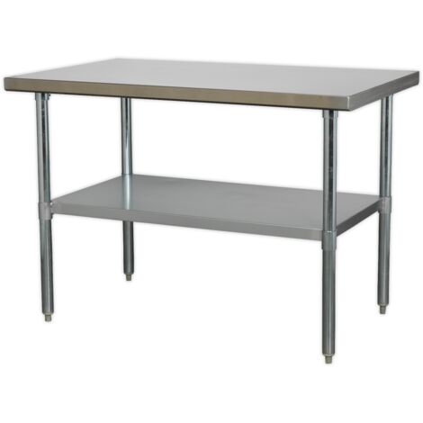 Sealey AP1248SS Stainless Steel Workbench 1.2m