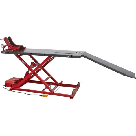 Sealey Heavy-Duty Electro/Hydraulic Motorcycle Lift 680kg Capacity MC680E (1/2)