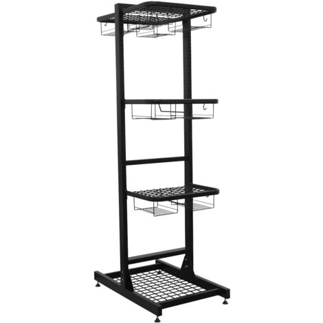 Sealey MS081FS2 Freestanding Motorcycle Helmet & Gear Storage (1/5)