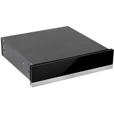 Sealey DH202 Baridi Integrated Warming Drawer 60cm - Black/Stainless Steel