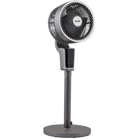 Sealey DH141 Baridi Pedestal Fan with Remote Control & 12hr Timer 12"" - Grey