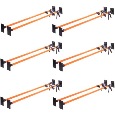 Vaunt Telescopic Drywall Support Bars X12 Poles 2895mm 30kg Max Load V1453001