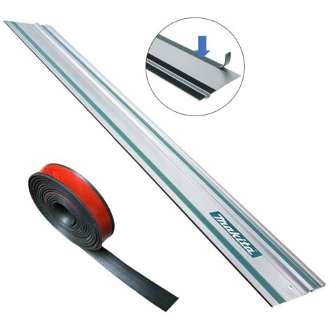 Makita Aluminum Plunge Saw Guide Rail 1.5m DSP600 199141-8 + 3m Splinter Guard