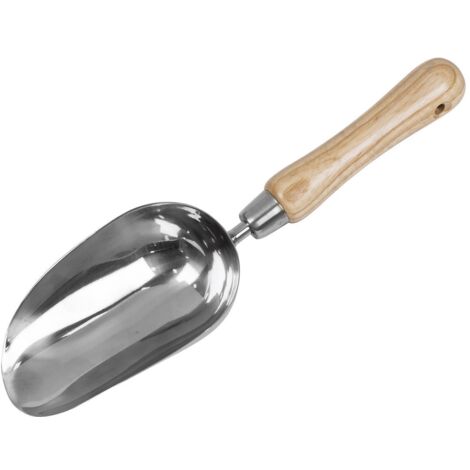 Sealey GTWH006 Premier Garden Scoop with Ash Handle & Stainless Steel Head (1/2)