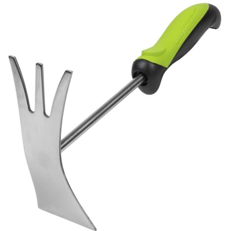 Sealey GTSG022 2-In-1 Garden Hand Tool with Soft Grip Handle & Stainless Steel Tines/Blade (1/2)