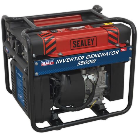 Sealey GI3500 3500W Inverter Generator 4-Stroke Engine 230V (1/5)