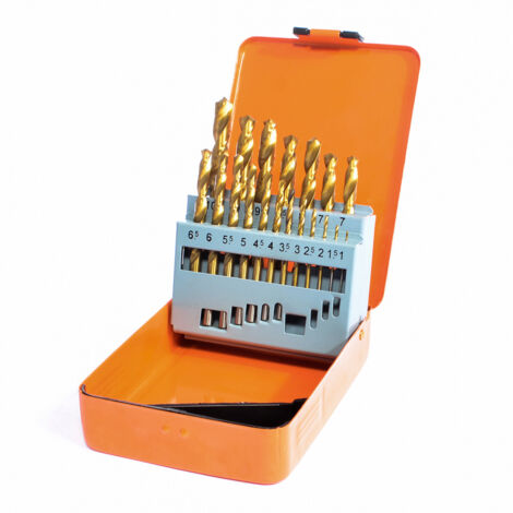 Vaunt Essentials HSS Titanium Coated Drill Bit Set - 19 Piece E1324040 (1/5)