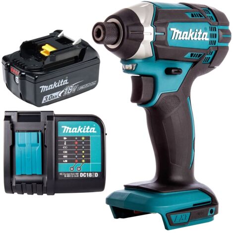 Makita DTD152Z 18v Cordless Impact Driver LXT + 3.0ah Battery + Charger Kit (1/5)