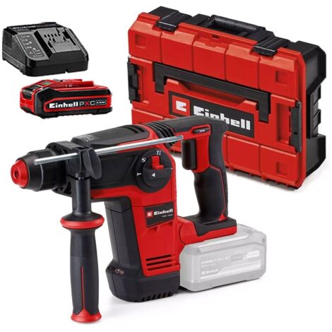 Einhell Professional 18v Cordless Brushless SDS Hammer Drill 26mm + 4AH Kit (1/5)