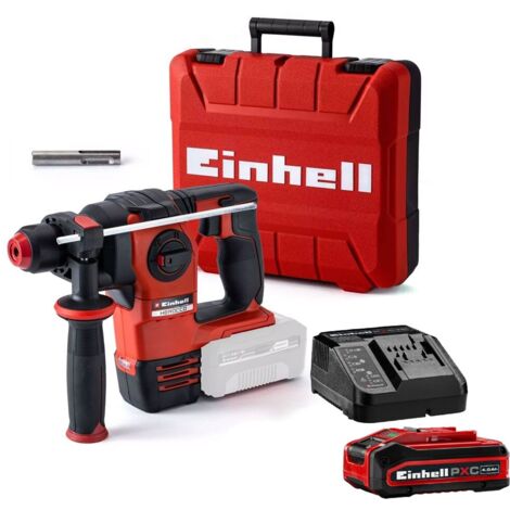 Einhell Professional PXC 18v Herocco 18/20 Brushless 4 Function SDS Drill + 4Ah (1/5)