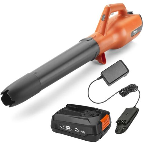 Flymo 18V EasiClear 100 Cordless Garden Leaf Blower Bosch 1 x 2.0Ah Battery (1/5)