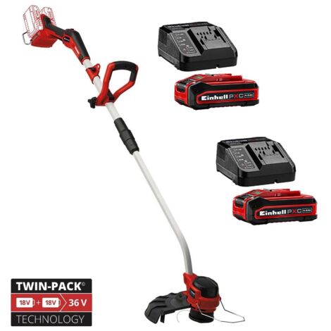 Einhell Professional 36/35 Li Brushless Twin 18v / 36v Grass Trimmer 350mm + 4AH