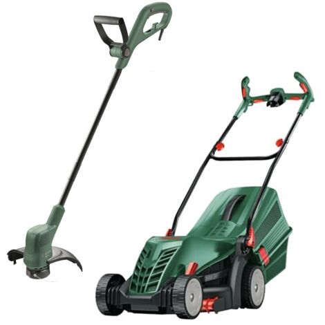 Bosch Electric Lawnmower UniversalRotak 37-565 Rotary Mower & Grass Trimmer