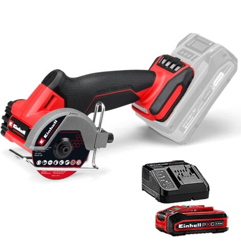 Einhell Professional 18v Brushless Cut Off Grinder Saw 76mm TP-CO + 4AH Kit (1/5)