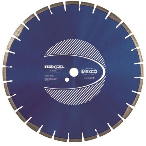 MEXCO TPXCEL40025 XCEL Grade Tri-Purpose Diamond Blade 400 x 25.4mm MEXTPXL4005 (1/2)