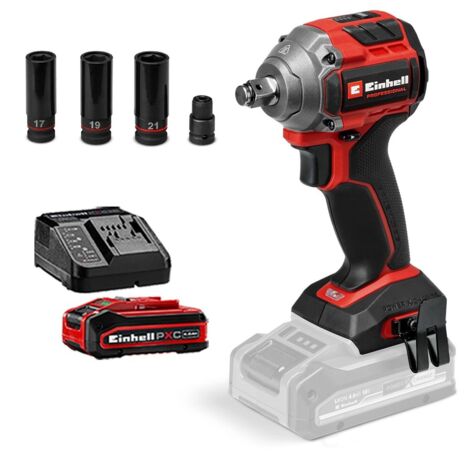 Einhell Professional Brushless 18v Impact Wrench 260Nm TP-CW + 4ah Kit (1/5)