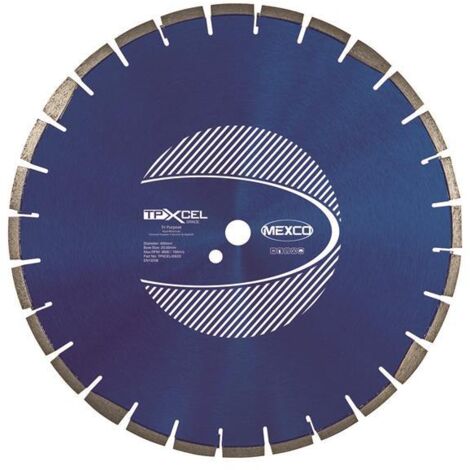 MEXCO TPXCEL40020 XCEL Grade Tri-Purpose Diamond Blade 400 x 20mm MEXTPXL400 (1/2)